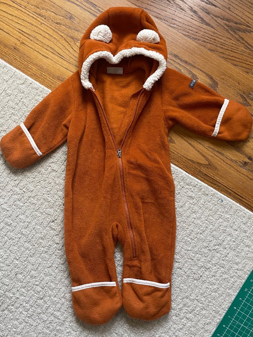 Columbia Fleece bunting 6-12m